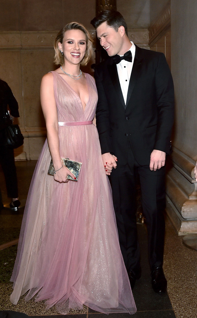 Scarlett Johannson, Colin Jost